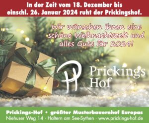 Prickings-Hof Weihnachten