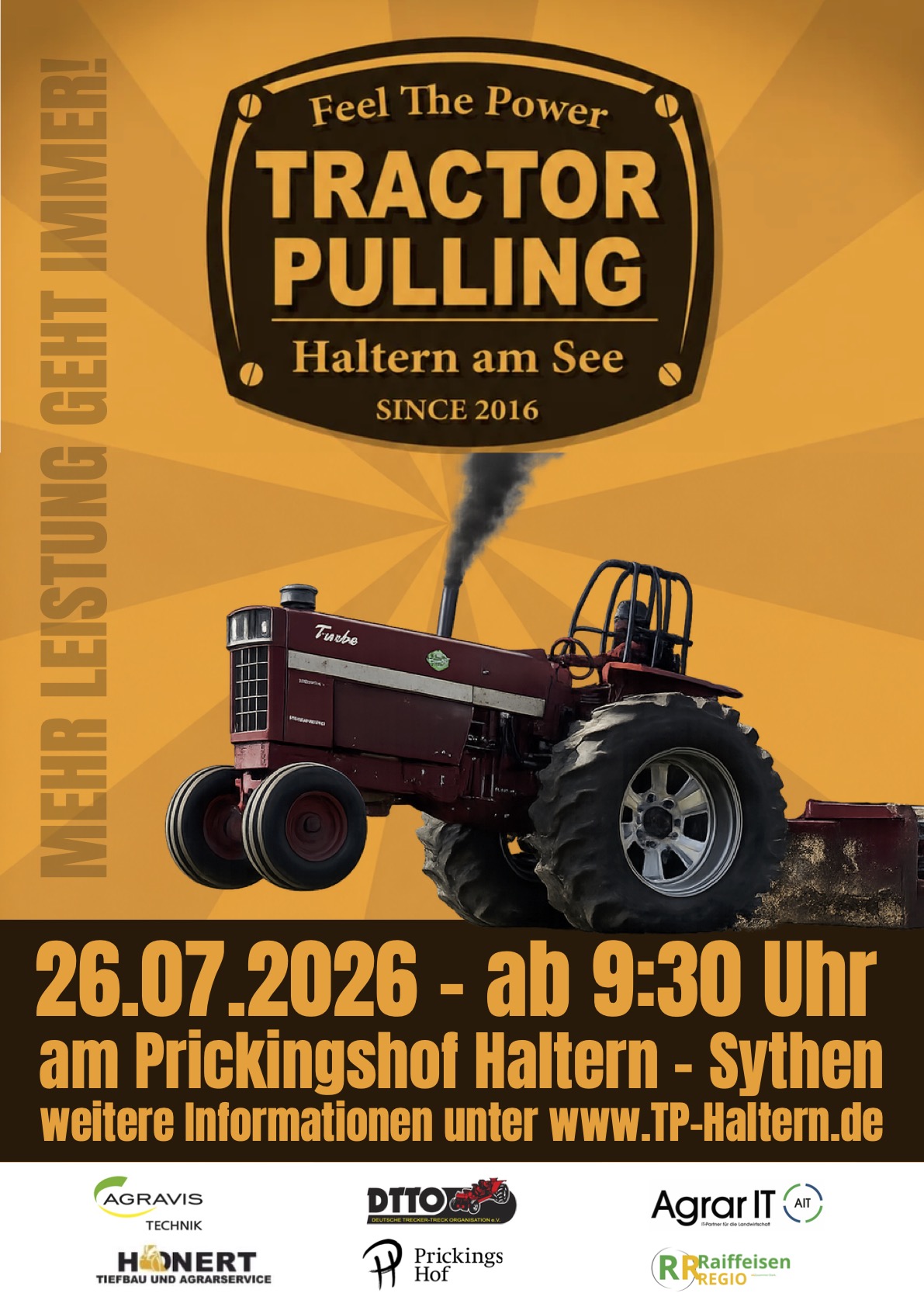 Tractor Pulling Prickings Hof
